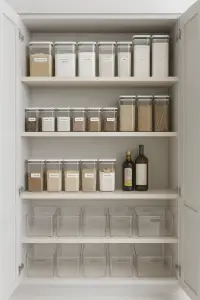 Organized and Labeled Pantry